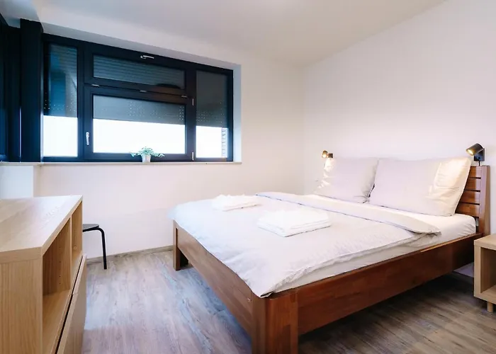 Апартаменты Rooftop Klinovec Лоучна-под-Клиновцем